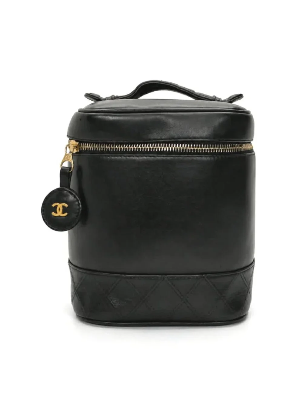 Chanel vanity bag - black - FAIR condition